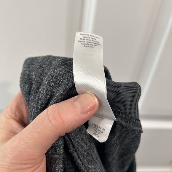 ATHLETA Venice Jogger Pants Sz XL Gray Pull On Tapered Zip Pockets Athleisure - Picture 10 of 10